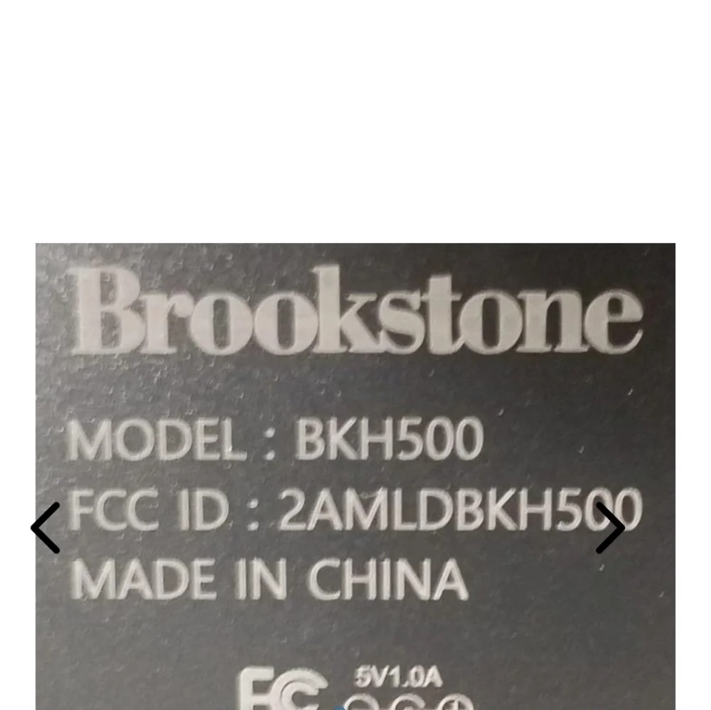 Brookstone BKH500 Headphones - Picture 2 of 3